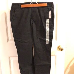 Black old Navy skinny pants brand new